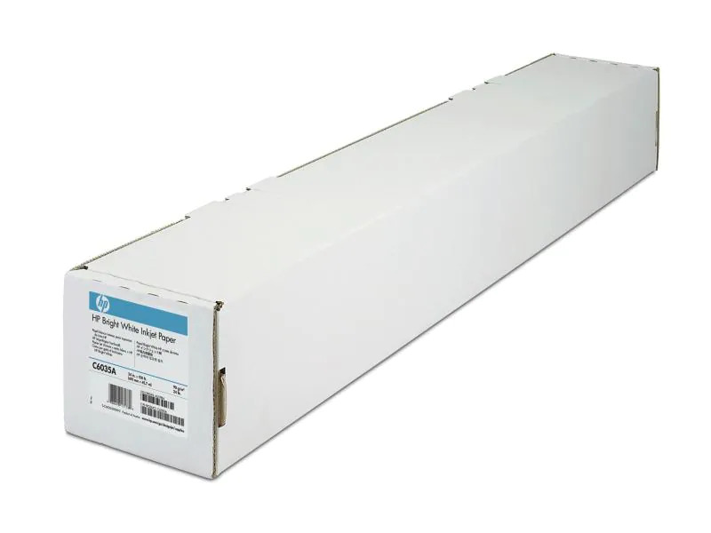 HP Plotterpapier 24 90 g (C6035A) Hochweiss