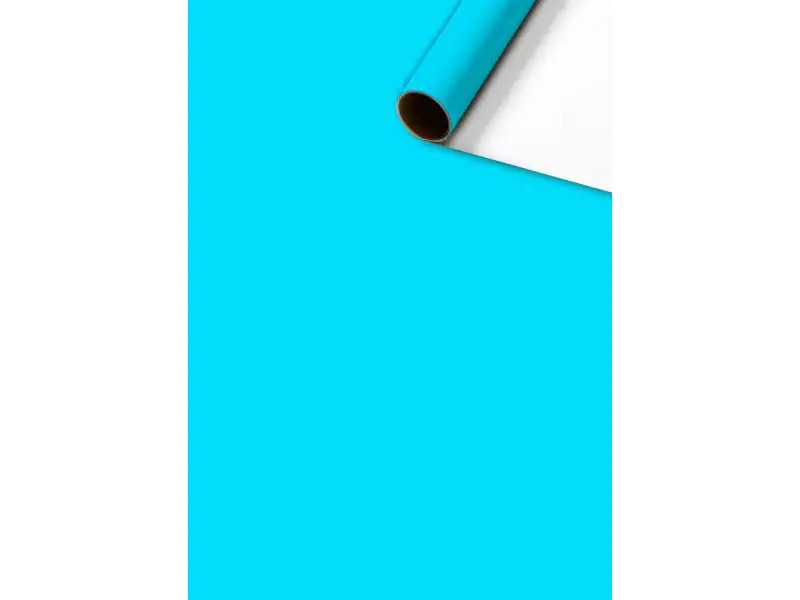 Stewo Geschenkpapier Colour Hellblau, 70 cm x 2 m