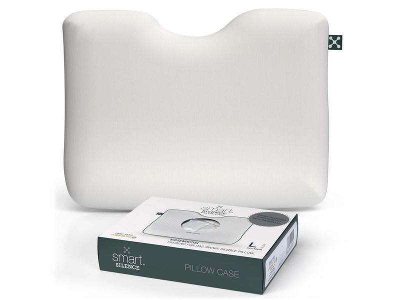 Smartsleep Kopfkissenbezug Silence L 54 x 40 x 12 cm, Weiss
