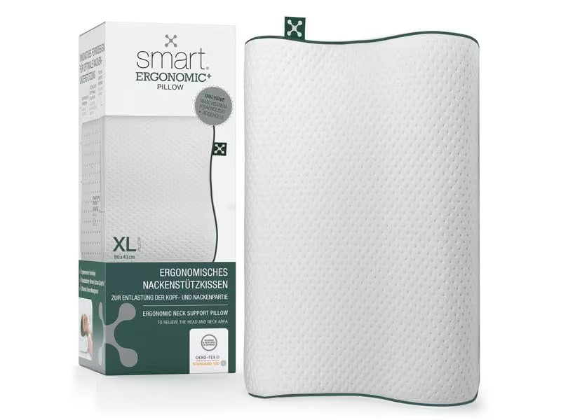 Smartsleep Nackenkissen Ergonomic + 60 x 43 cm