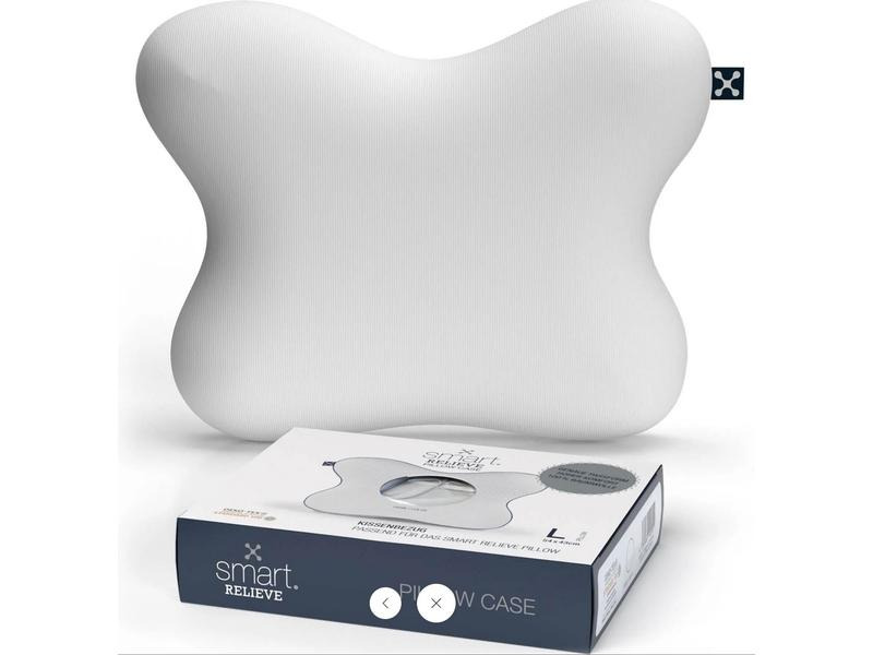 Smartsleep Kopfkissenbezug Relieve L 54 x 43 x 13.5 cm, Weiss