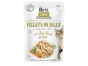 Brit Nassfutter Care Fillets Gelée Forrelle &amp; Kabeljau, 85 g