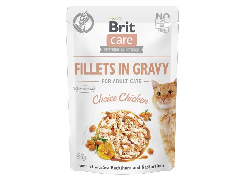 Brit Nassfutter Care Fillets Sauce Huhn, 85 g