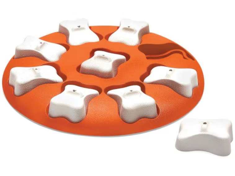 Nina Ottosson Strategie-Spiel Smart, Ø 27 cm, Rot/Weiss