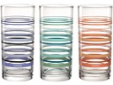 Montana Trinkglas :New Stripes 280 ml, 1 Stück, Transparent