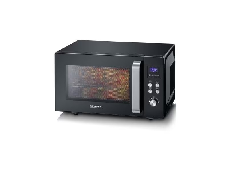 Severin Mikrowelle mit Grill MW7763 Schwarz