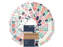 Z-Design Motivsticker Planner Tracker &amp; Orga 12 Blatt, 690 Sticker