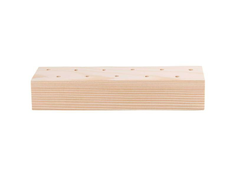 Rico Design Holzartikel Holzständer 21 x 4 x 5 cm, Natur