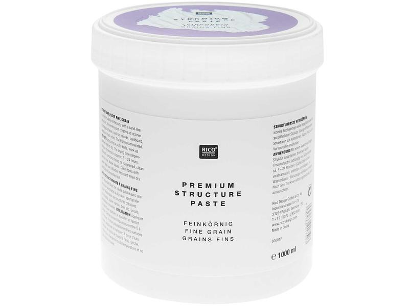 Rico Design Bastelfarbe Premium Strukturpaste 1000 ml