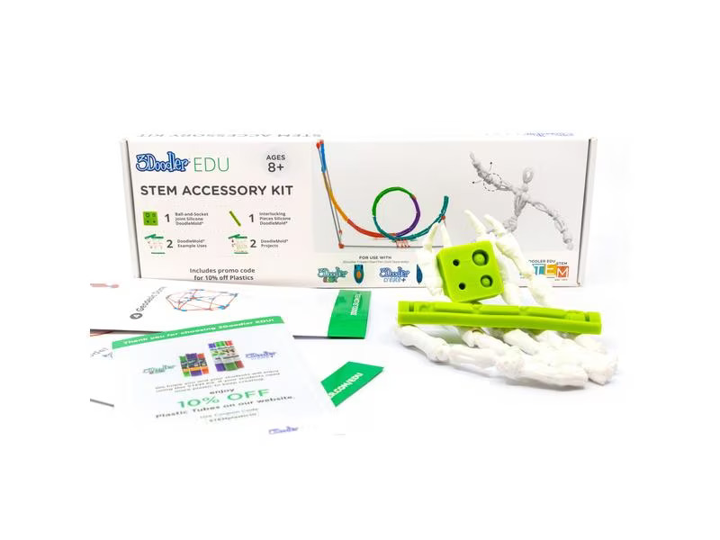 3Doodler 3D Pen Filament STEM Accessory Kit Grün/Weiss