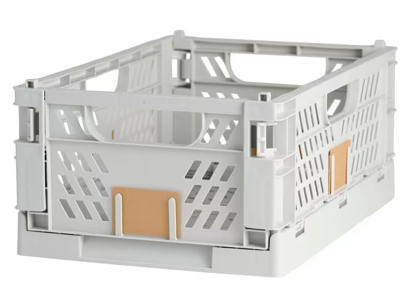 Schou Faltbox 50 x 33 x 20 cm, Hellgrau