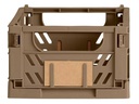 Schou Faltbox 25 x 16.5 x 10 cm, Braun
