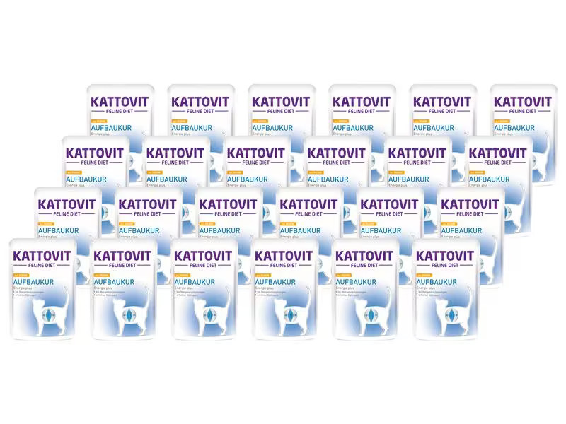 Kattovit Nassfutter Aufbaukur Huhn, 24 x 85 g