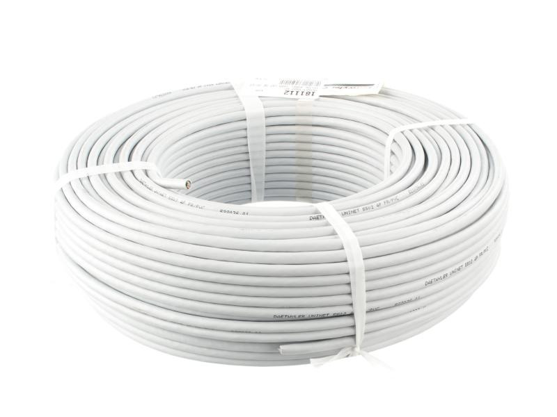 Dätwyler IT Infra Rangierkabel CU 5502 4P Flex Cat 5e, S/UTP, 100 m, Grau