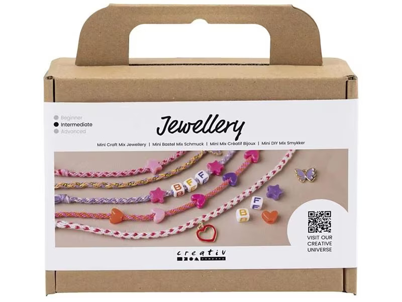 Creativ Company Schmuck Bastelset Mini Kreativ Mix Freundschaftsarmbänder