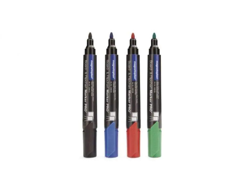 Magnetoplan Whiteboard-Marker Pro+ 4 Stück