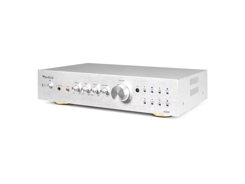 Audizio Stereo-Verstärker AD420A Silber
