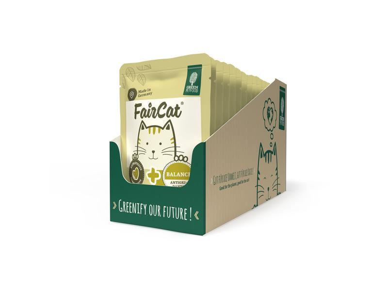 Green Petfood Nassfutter FairCat Balance, 8 x 85 g