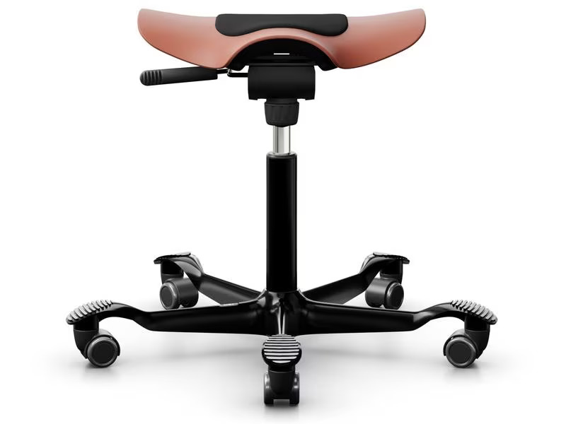 HÅG Steh- &amp; Sitz Hocker Capisco Puls 8001 Rosehip