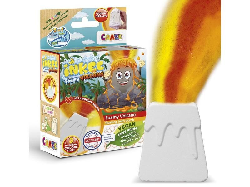 Craze Badespass Inkee Foamy Volcano 1 Stück