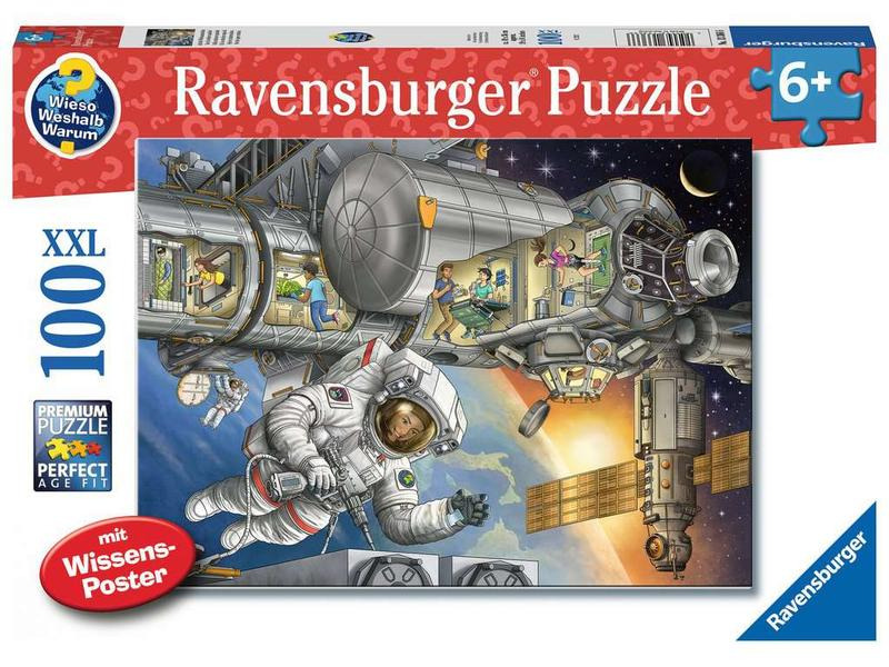 Ravensburger Wissens-Puzzle WWW Auf der Weltraumstation