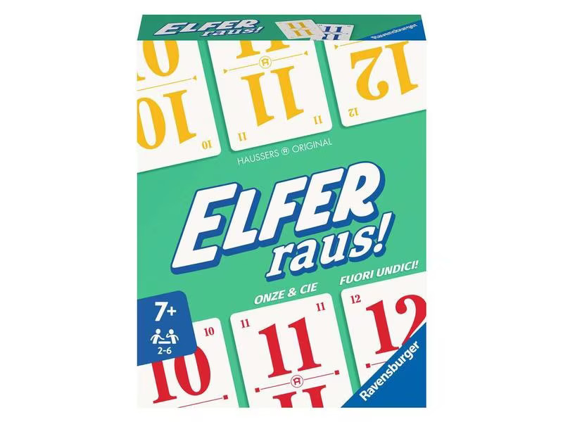 Ravensburger Familienspiel Elfer raus!
