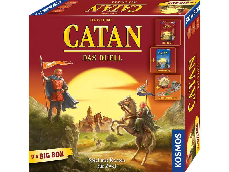 Kosmos Familienspiel Catan – Das Duell – Big Box -DE-