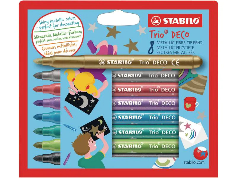 STABILO Trio DECO 8 Stück
