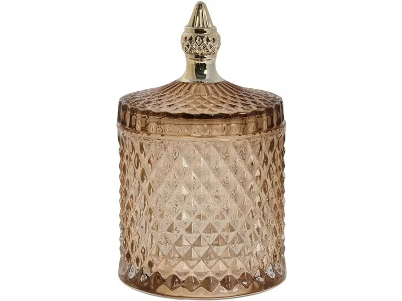 Lene Bjerre Aufbewahrung Miya 17.5 cm, Goldbraun