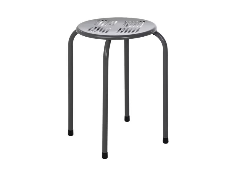 COCON Hocker Metall, Grau