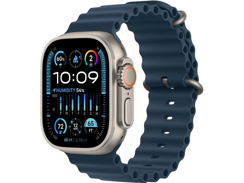 Apple Watch Ultra 2 Ocean Band Blau