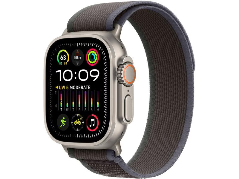 Apple Watch Ultra 2 Trail Loop Blau/Schwarz M/L