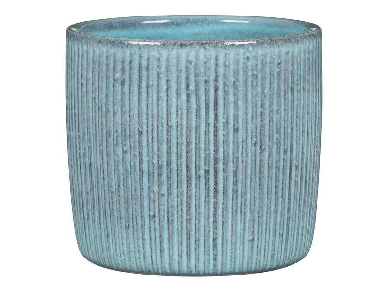 scheurich Blumentopf Lagoon Solido Linea 19.3 cm, Blau