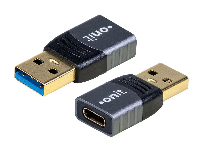 onit USB 3.1 Adapter USB-A Stecker - USB-C Buchse, 1 Stück