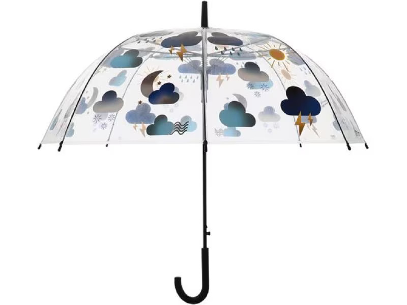 Esschert Design Regenschirm Wetter Transparent