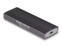 Delock Externes Gehäuse M.2 NVMe PCIe&amp;ATA SSD zu USB 3.1 M.2