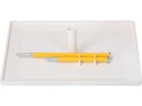 Max Hauri Steckdeckel im priamos Design, 130 x 130 mm, Weiss