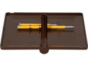 Max Hauri Steckdeckel im priamos Design, 130 x 130 mm, Kabelauslass