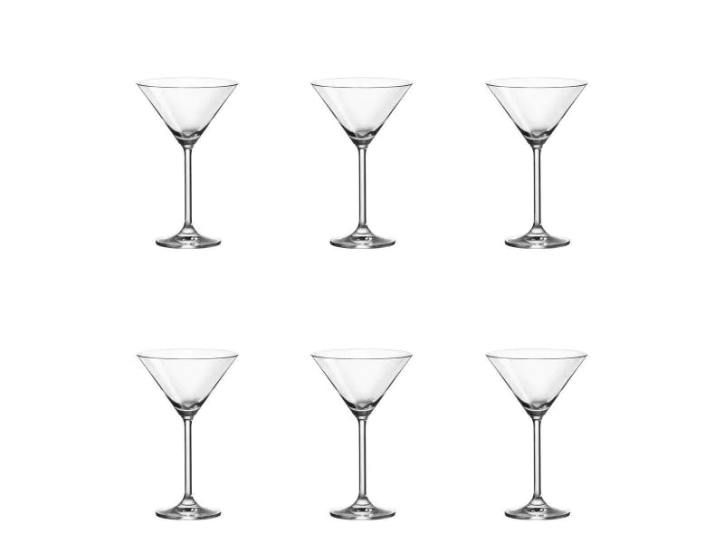 Leonardo Martiniglas Daily 270 ml, 6 Stück, Transparent