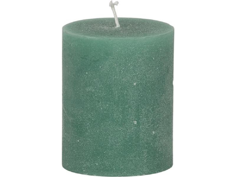 Weizenkorn Kerze Ice 10 cm x 8 cm, Grün, 4 Stück
