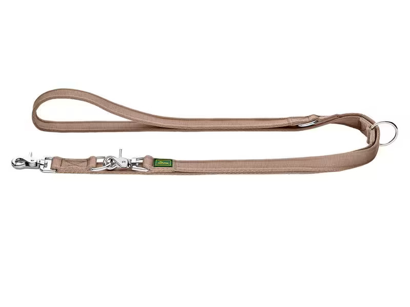 Hunter Verstellbare Führleine Inari, 20/200, Beige