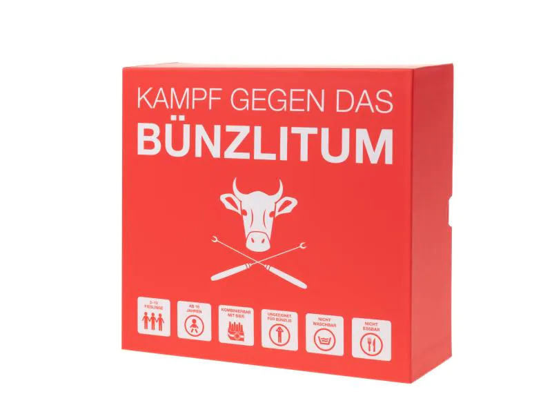 Kampfhummel Partyspiel Kampf gegen das Bünzlitum