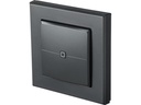 Homematic IP Funk-Wandtaster 1 Wippe, Anthrazit