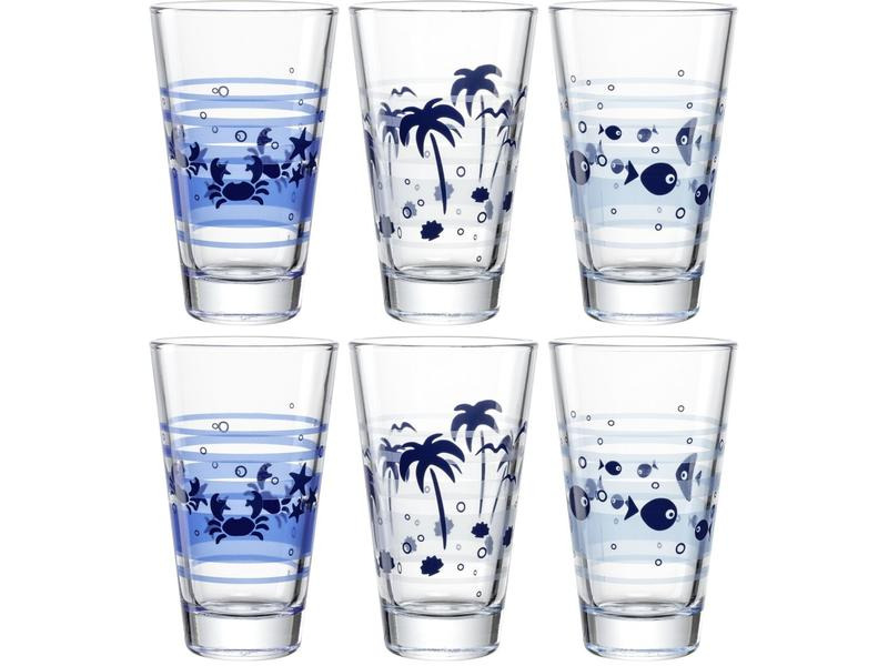 Leonardo Trinkglas Salerno 300 ml, 6 Stück, Transparent