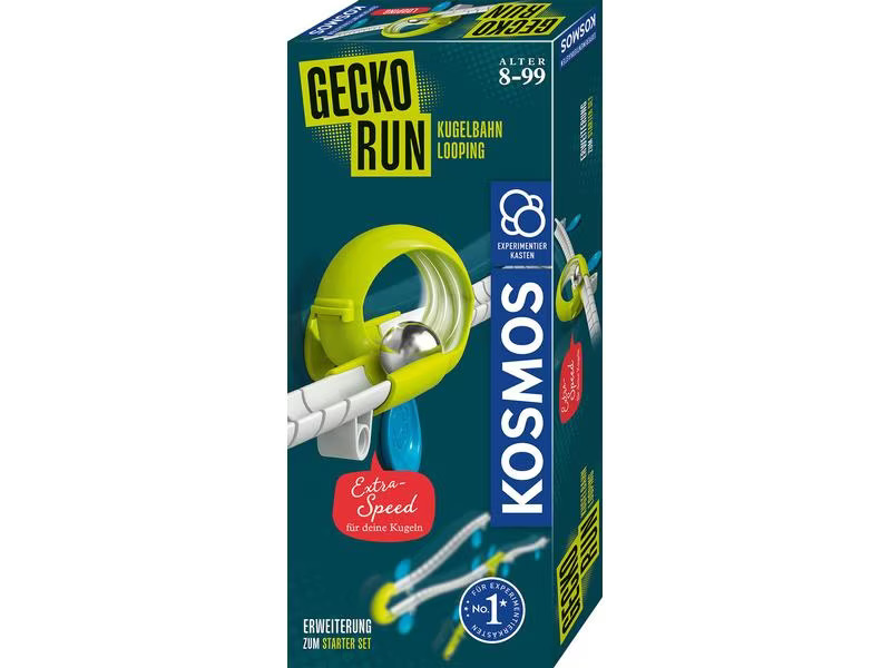 Kosmos Kugelbahn Zubehör Gecko Run – Looping-Expansion