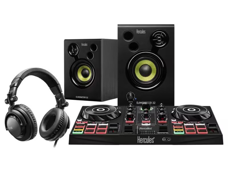 Hercules DJ-Controller Set DJLearning