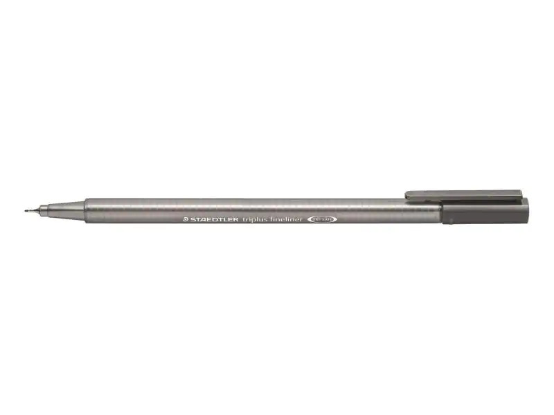 Staedtler Fineliner Triplus 334 0.3 mm, Grau