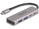 Delock USB-Hub 2x USB C 5Gbps/2x USB A 5Gbps