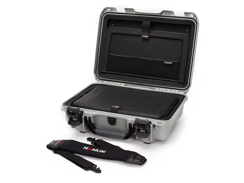 Nanuk Kunststoffkoffer 923 - Laptop Einsatz Silber