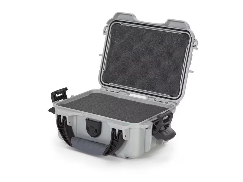 Nanuk Koffer Kunststoffkoffer 903 - mit Schaum Silber
